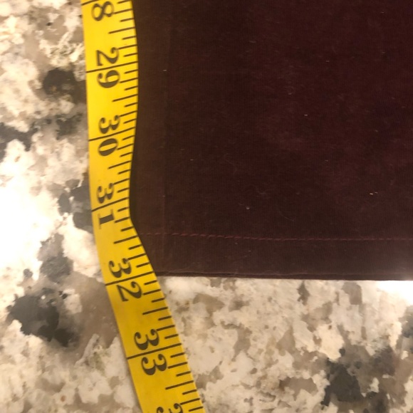 LAFAYETTE 148 MAROON MERCER CORD WIDE LEG FLARE PANTS - Picture 11 of 12